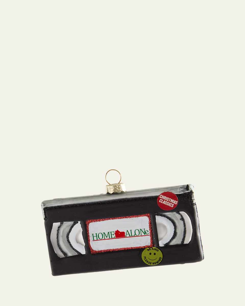 VHS Tape Christmas Ornament